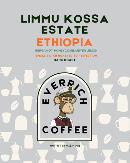 Ethiopian (Dark) Limmu Kossa Washed Coffee